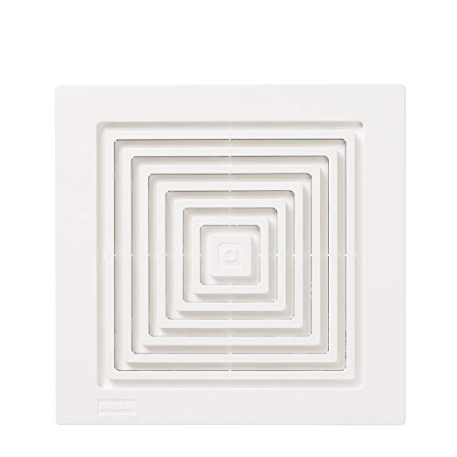 Image of Broan-NuTone BP90 Replacement Grille For 688 Fan, White, with 7.25 and 7.5 inch housing, 9-in. x 9.25 in. x 0.325 in. (Pack of 4)