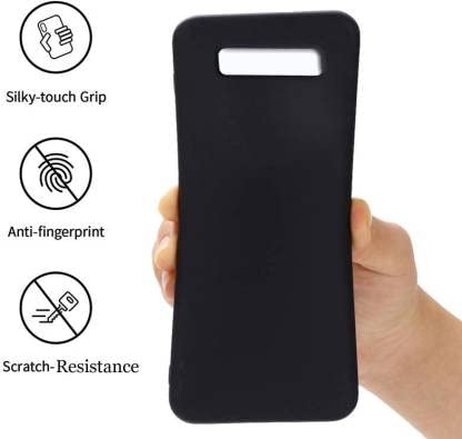 Image of A rtistque Liquid TPU Silicone Matte Shockproof Flexible with Camera Protection Soft Back Cover Case for Samsung Galaxy Note 8 - Black