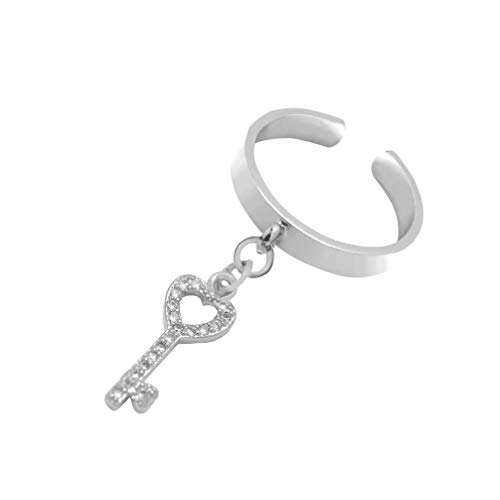 Image of Spinningdaisy Dangling Mighty Tiny Charm Adjustable Ring