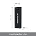 JJC USB 3.0 Huawei NM Nano Memory Card Reader Adapter, USB-C SD MicroSD/TF Card Reader Writer(Not for Nano SIM), Data Transfer Speed up to 90MB/S for Huawei Phone & Laptop