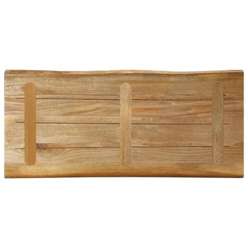Plateau de table en bois massif de mangue pour meuble DIY