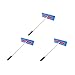 SnoBrum Original Snow Removal Tool with 27" to 46" Compact Telescoping Handle- Remove snow from vehicles, awnings, pool/hot tub covers and more without Scratching (3 Pack)