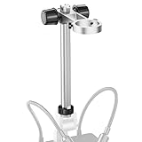 [Contenido del paquete] 1X Soporte mejorado para el microscopio BR01 (no se incluye la placa base).