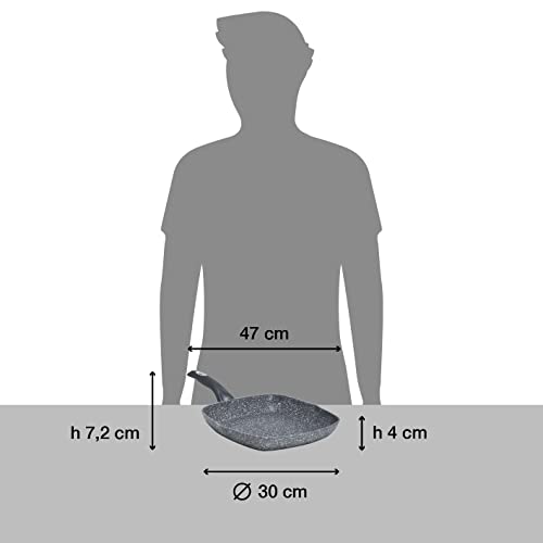 Aeternum AP000139 padella Bistecchiera Quadrato - 5