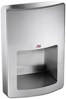 ASI Roval 10-20199-2 Semi-recessed High Speed Stainless Steel Hand Dryer, 240V