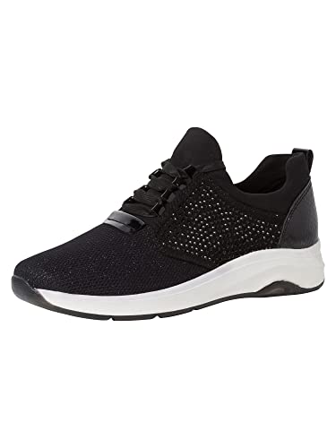 Jana Softline Damen 8-8-23765-29-007 Sneaker, Black Uni, 37 EU