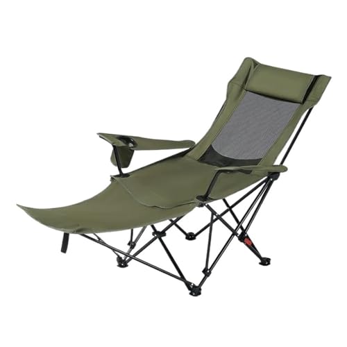 Fauteuil inclinable dossier haut pliante pour soulager le dos en camping