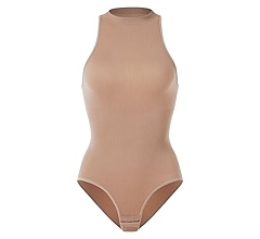 Amazon.com: Firzero Mesh Short Sleeve Bodysuit for Women
