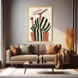 Tableau sur toile grand format pour sublimer un mur blanc sans effort - 2