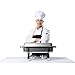 Chafing Dish Buffet Set w/Fuel (8 qt) — Folding Frame + Water Pan + Food Pan + 6 Fuel Holders + 6 Fuel Cans – 3 Full Warmer Kit, Stainless Steel Construction
