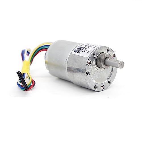 Motor de CC de alto torque y velocidad ajustable con rotación inversa 12V 2
