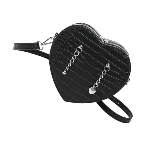 Sac à bandoulière noir pour vos sorties et soirées romantiques urbaines