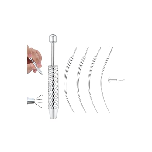 GEMQUEEN Piercing Taper Ball Grabber Tool for Changing Jewelry