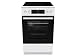 Gorenje GECS5C 60 WPA Elektro-Standherd mit Glaskeramik-Kochfeld, 50cm, 70 Liter, GentleClose, Schnellaufheizung, AirFry, ExtraSteam, Teleskopauszüge, AquaClean, weiß