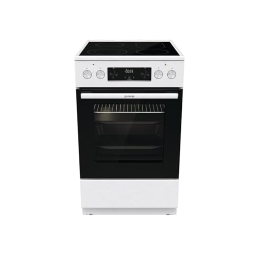 Gorenje GECS5C Electric Stove, Glass Ceramic Hob