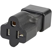 IEC C20 TO 5-15/20R AC Power Adapter IEC320 C20 TO 5-15/20R Connector Male To Female Socket Converter C20 to 5-15 & 20R