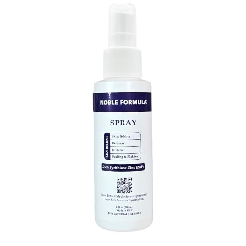 Noble Formula Zinc Spray .25% Pyrithione Zinc (ZnP) 4 oz