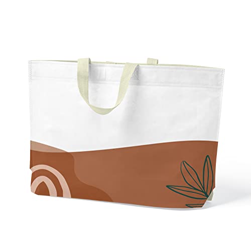 Questo Casa Bolso Tote Estampado Con Asas, Bolsa De Supermercado Reutilizable, Bolsa De La Compra, Lavable A Máquina, Plegable, Bolsa De Tela De Lona, Tamaño: 47x42 Cm Cover