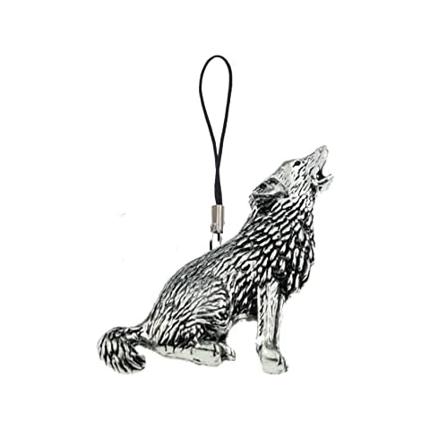 Hoardersworld Handmade Wolf Bag Phone Charm Cover