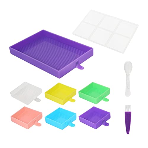 Dynwave Kits de bandeja de pinturas de diamante Acessórios e ferramentas de pinturas de diamante 5D