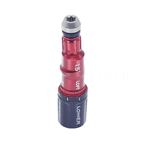 HISTAR, Manicotto Adattatore per Albero da Golf Rosso 1,5 per Driver Taylormade R11s R9/R11/RBZ 0,335 0,350 RH, 0.350 RH