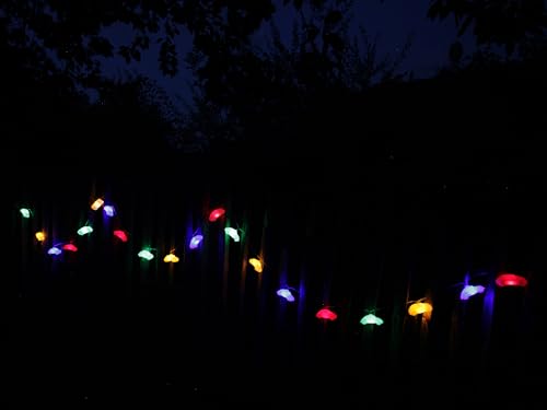 BRISA VW Collection - Stylish Ambience Volkswagen Beetle Battery Fairy Lights for Parties, Children's Room, Workshops & Events (for Indoor/3 m/20 x LED/USB-C) by BRISA - Image 2