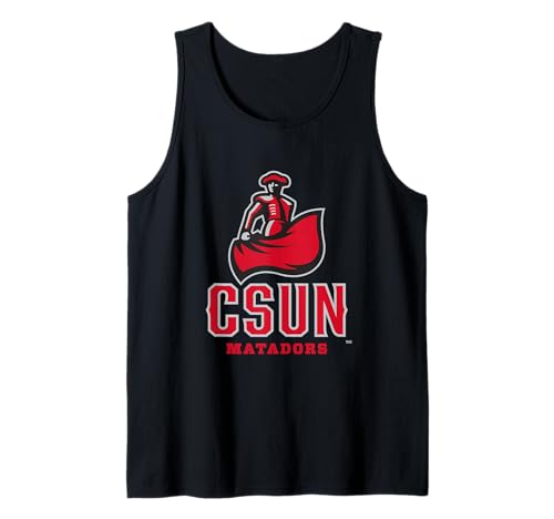 Cal State Northridge Matadors Icon Logo Officially Licensed Tank Top
