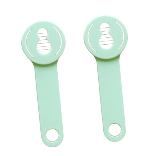 Uonlytech Coupe-légumes Multifonction Acier Inoxydable Trancheuse Ergonomique pour Haricots Verts Outil de Cuisine Antirouille Rangement Suspendu Couleur Vert