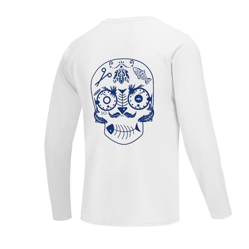 Fishing Shirt for Men Long Sleeve UPF 50+ UV Sun Protection Swim Shirt Rash Guard for Men #10342