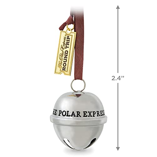 Hallmark Keepsake Christmas Ornament 2022, The Polar Express Santa's Sleigh Bell, Metal #TOP4