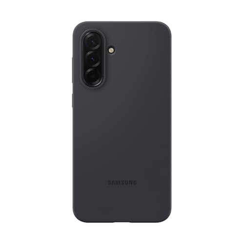 Coque silicone Galaxy A36 5G noir housse de protection souple anti-rayures noire
