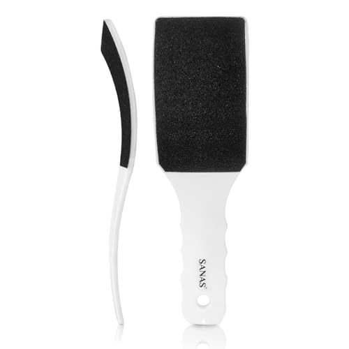 Image of Sanas foot scrubber for dead skin (1 Pcs) Pedicure Foot File, Foot Cleaner for Cracked Heels, Feet Scrubber, Dead Skin Remover Foots Tool, foot scrubber Pedicure Tools for Smooth Soft Feet (1Pcs)