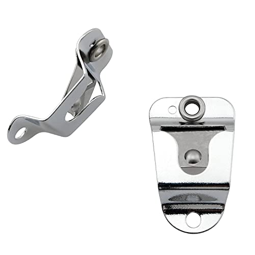 Bllndx Microphone Holders 2Pcs Mic/Cb Mic Hanger Clips Microphone Clip Hook Microphone Hang Up Clip With Screws For Kenwood Mobile Radio #TOP3