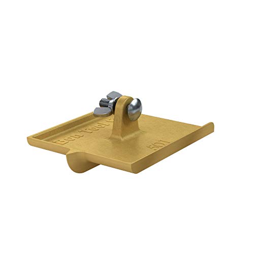 Bon 12-501 Bronze Walking Groover 6" x 4 1/2" Concrete Groover 1/2" x 3/8" Bit Wear Resistant Alloy No Handle