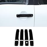 Car Exterior Door Handle Cover Compatible with Nissan Frontier 2022-2025,ABS Outside Door Handle Trim Strips Cover Protector Trim Accessories 8PCS (Glossy Black)