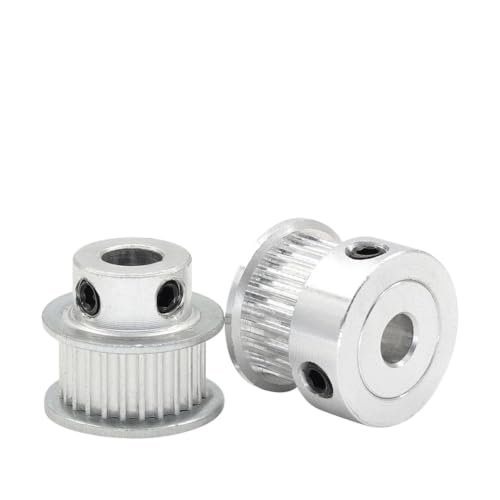 Poulie de distribution 2GT 24 dents alésage 6.35mm type BF pour imprimante 3D