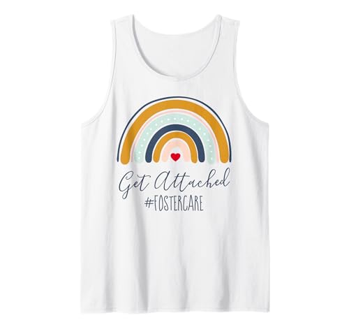 Get Attached Adoption Fostercare MOD DAD Foster to Adopt Tank Top