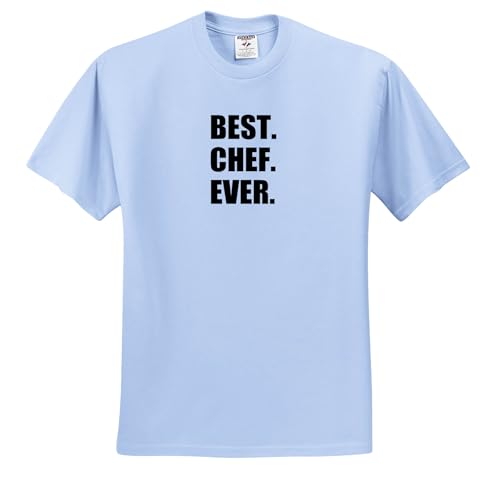 Best Chef Ever - Text Gifts for World Greatest Cook and Cooking Fans - Youth Light-Blue-T-Shirt Med(10-12)