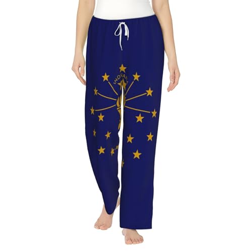 Pantalon de pyjama en flanelle Indiana pour femme | Vêtement de nuit