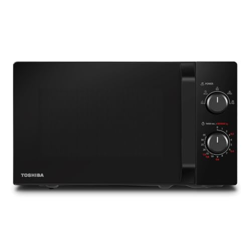 Toshiba MW2 MM20P(BK) Forni a microonde standard, 20 Litri, 800 W