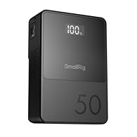 Bi-direction PD 45W Fast-Charging: SmallRig VB50 V Mount Battery boasts lightning-fast charging capabilities, supports a wide range of fast charging protocols (PD3.0 / QC2.0 / QC3.0 / PPS / DCP-1.5A / APPLE-2.4A, etc.). It supports high power USB-C b...