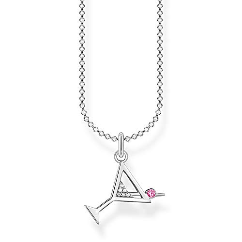 Preisvergleich Produktbild Thomas Sabo Damen Halskette Cocktail 925 Sterlingsilber, 38-45 cm Länge