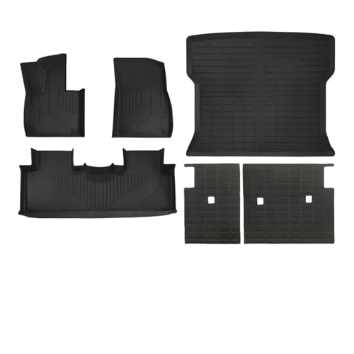 Tapis de voiture pour Xpeng G6 en TPE premium et doublure 3D de coffre