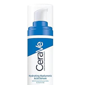 CeraVe Hydrating Hyaluronic Acid Serum 30ml For All Skin Types with Hyaluronic Acid and 3 Essential Ceramides