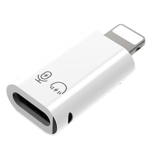 Image of Tobo Type C to Lighting Adapter with 10W Quick Charging, 5Gbps Data Transfer, OTG Support, Audio Function, Durable Aluminium Alloy Design, Compatible with Phone 5-14, TD-1603CC