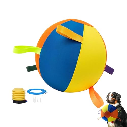 Hundehüttenball, aufblasbares Welpenspielzeug, Kauspielzeug für Haustiereltern, Trainer, Heimbüro, Hinterhof, Rasen, Garten, Bauernhof, Park, Wohnung, Wohnzimmer, Schlafzimmer, Unterstände