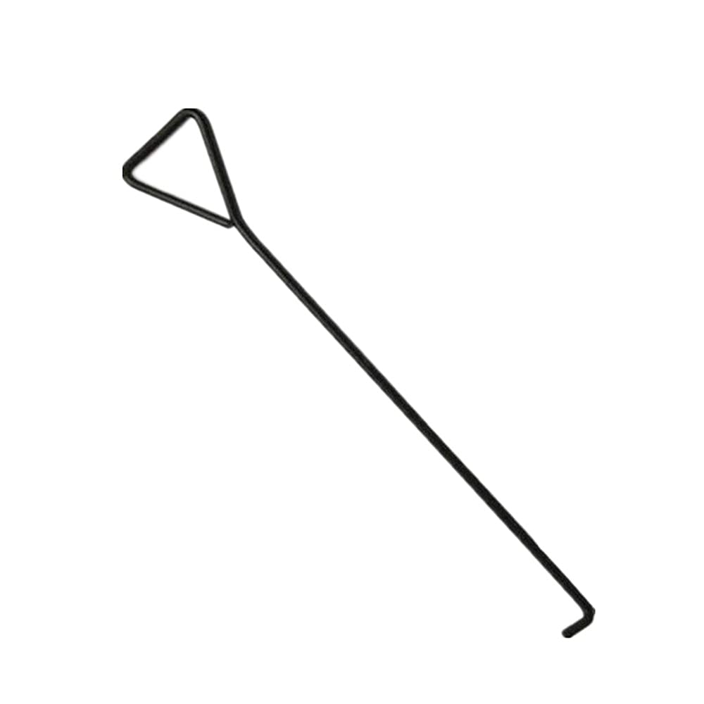 Schachtdeckelhaken,Kanaldeckelheber Haken Für Kanaldeckel,Kanaldeckelheber mit Spitze aus verzinktem Stahl,Langlebig und beugt Verletzungen vor (600MM)