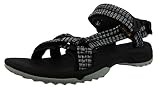 Fácil de limpiar Action Sports (Teva DE) Sandalia W Terra Fi Lite Talón Abierto Mujer, Negro (Samba Black Multi Sbml), 43 EU