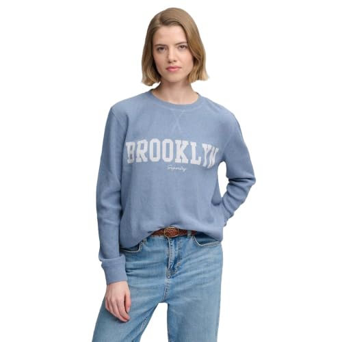 T shirt manches longues femme Superdry Athletic Essential Graphic - vue 2