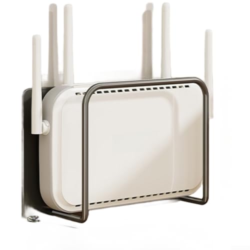 Design compatto ma spazioso: si adatta perfettamente in spazi ristretti mentre ospita router e accessori di dimensioni standard; controllare le dimensioni del dispositivo prima dell'installazione (non tabella delle taglie Amazon).